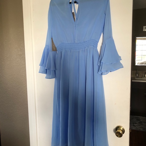 Light blue button up dress - Picture 3 of 3